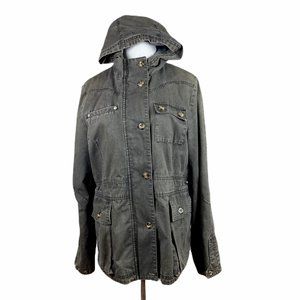 Brooklyn Industries | Utility Jacket with Cinch Waist and Hood